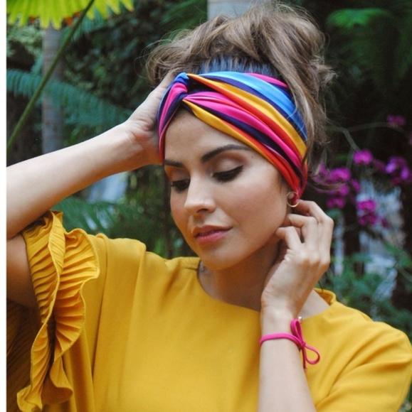 Accessories - Tropical Twisted Headwrap